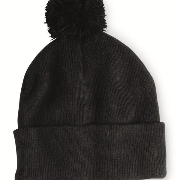 Pom Pom Knit Cap Thumbnail